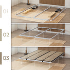 IF02 – Estrado ortopédico multilâminas com estrutura metálica reforçada – com ou sem pés