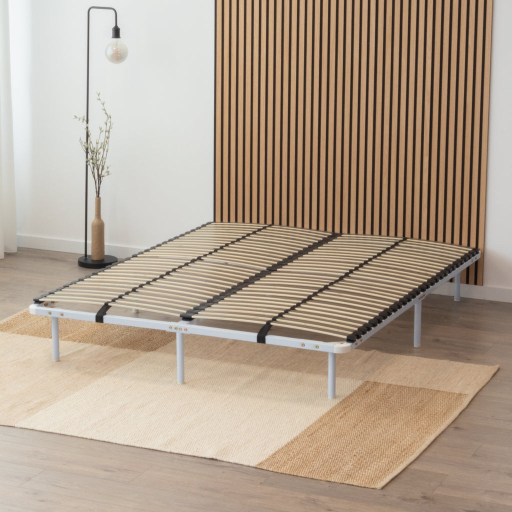 IF02 – Estrado ortopédico multilâminas com estrutura metálica reforçada – com ou sem pés