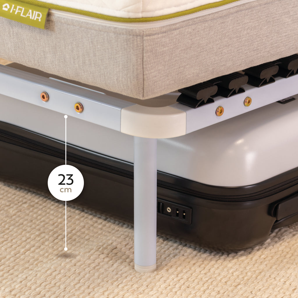 IF02 – Estrado ortopédico multilâminas com estrutura metálica reforçada – com ou sem pés