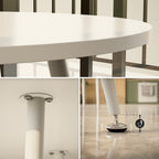 CORIN - Mesa de jantar com tampo de melamina