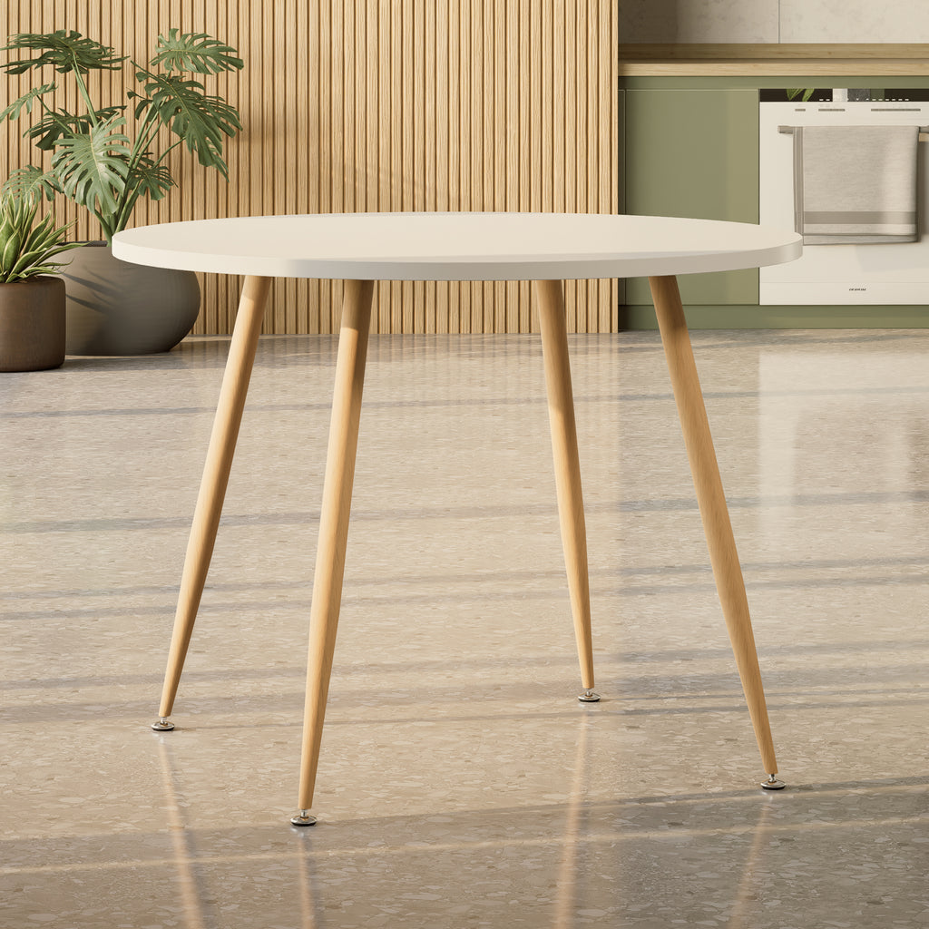 CORIN - Mesa de jantar com tampo de melamina