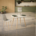 CORIN - Mesa de jantar com tampo de melamina