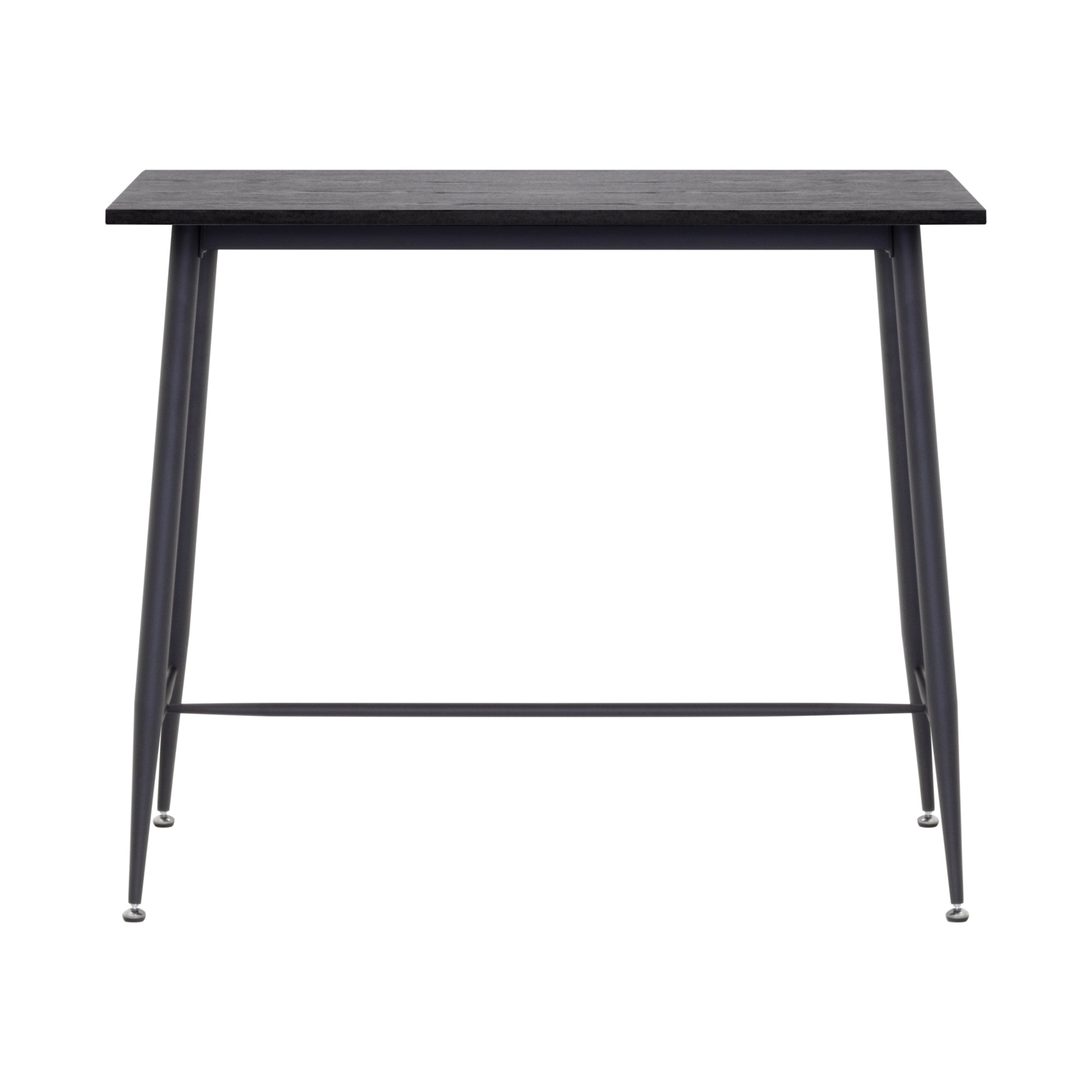 EDWARD - Mesa de bar 110x50x90 cm - estrutura metálica robusta, pés antiderrapantes, montagem fácil