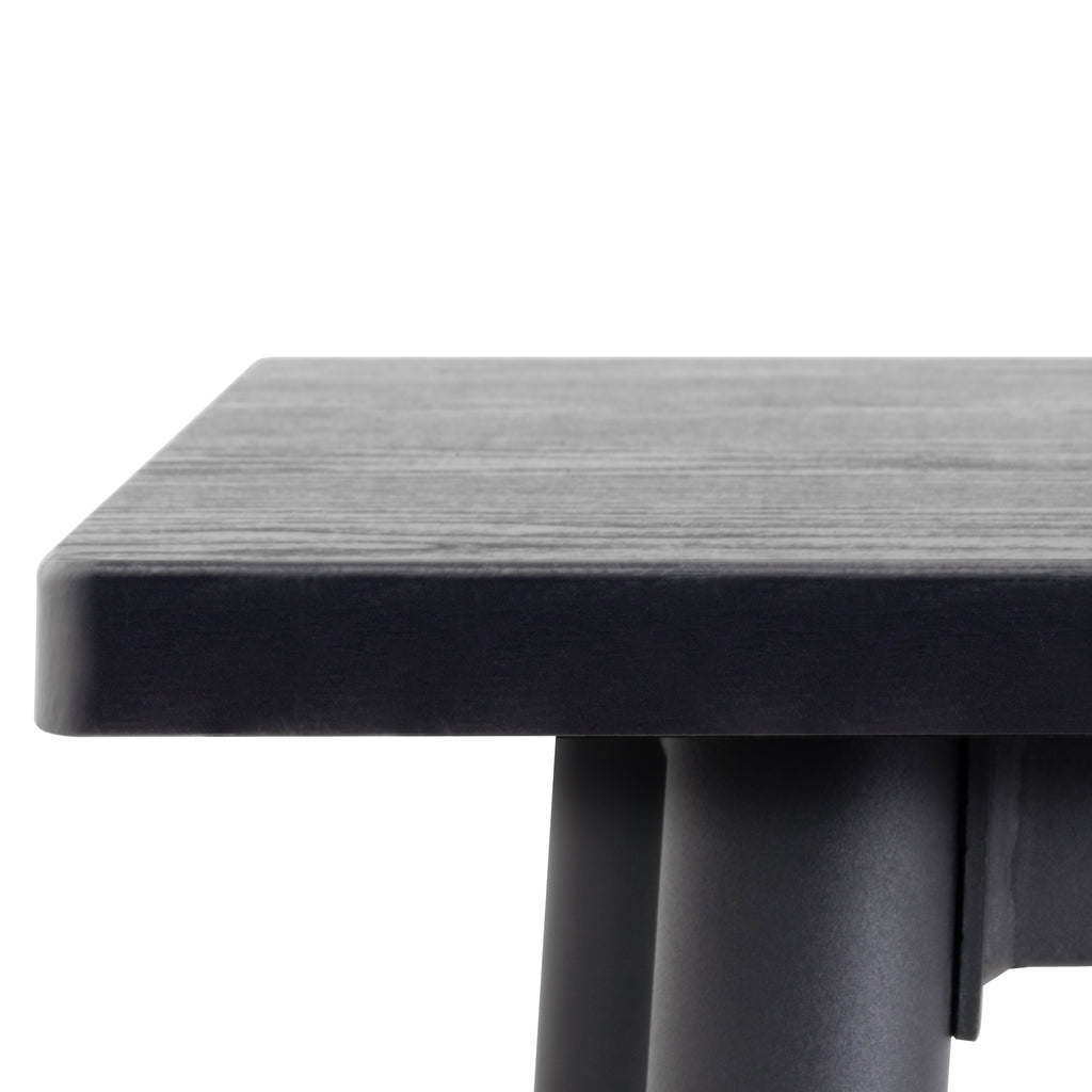 EDWARD - Mesa de bar 110x50x90 cm - estrutura metálica robusta, pés antiderrapantes, montagem fácil