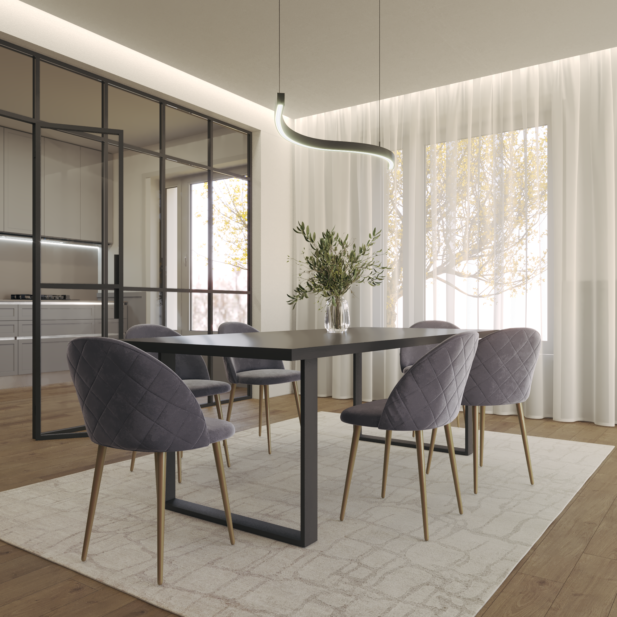 MACON - Mesa de jantar