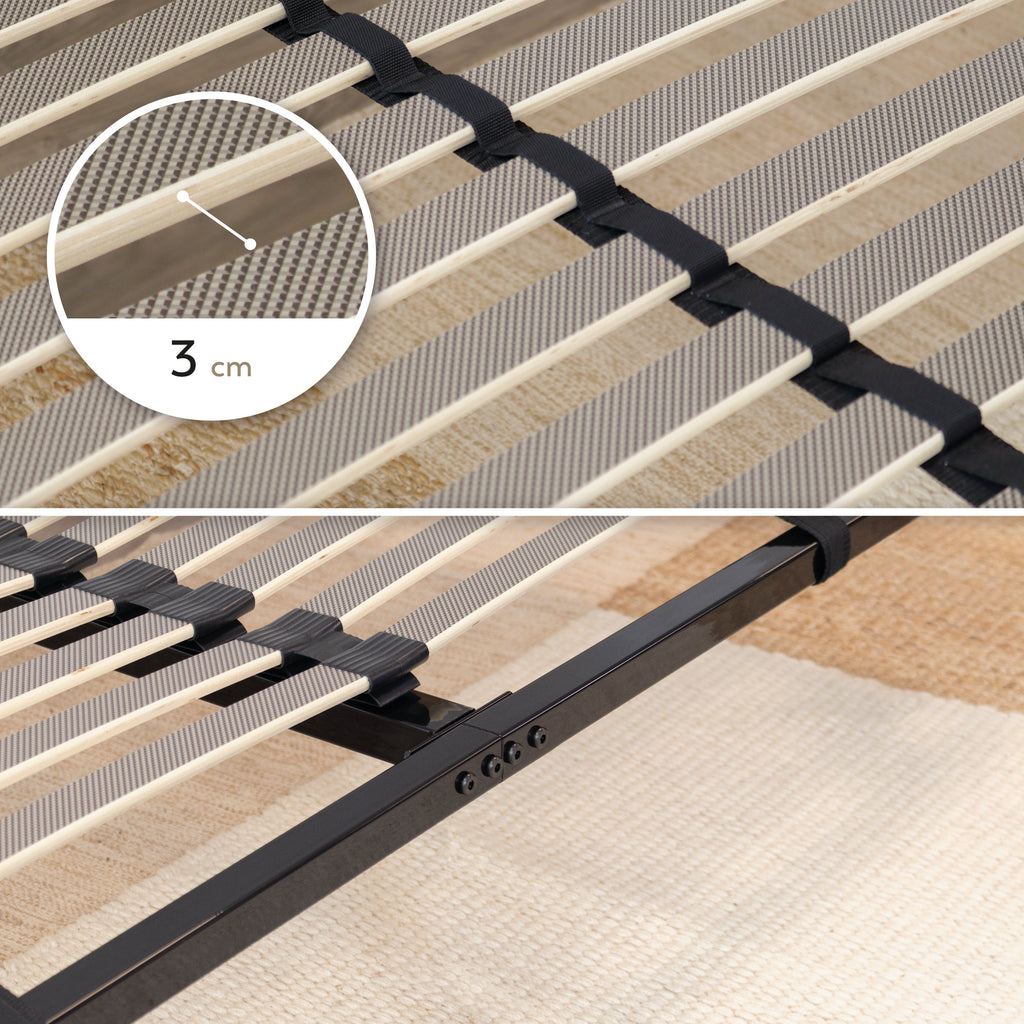 IF02 – Estrado ortopédico multilâminas com estrutura metálica reforçada – com ou sem pés