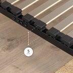 IF02 – Estrado ortopédico multilâminas com estrutura metálica reforçada – com ou sem pés