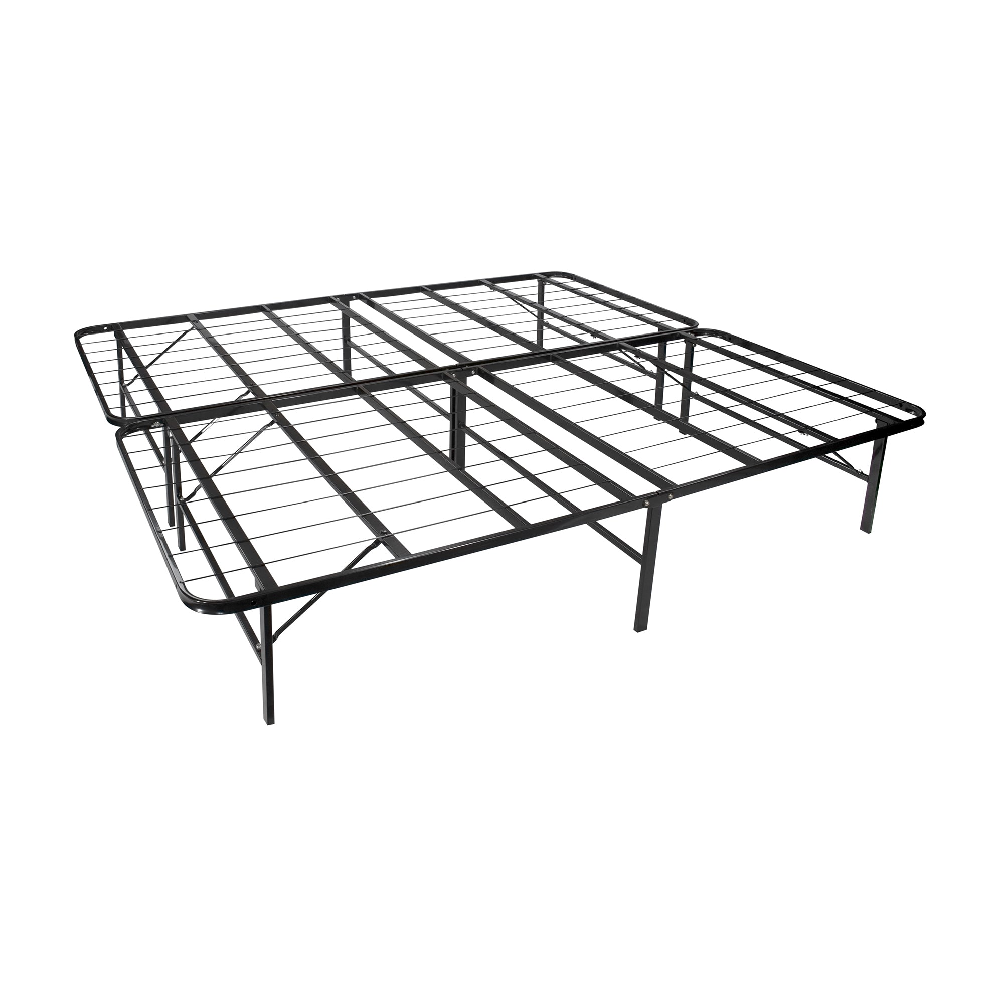 LETTO – Cama dobrável com estrutura metálica, compacta, fácil de montar