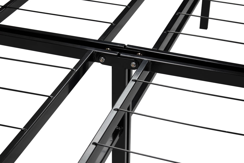 LETTO – Cama dobrável com estrutura metálica, compacta, fácil de montar