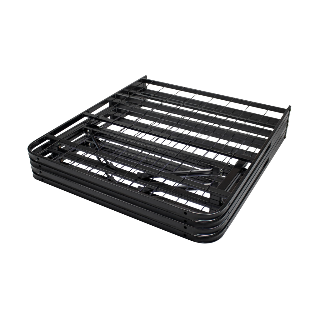 LETTO – Cama dobrável com estrutura metálica, compacta, fácil de montar