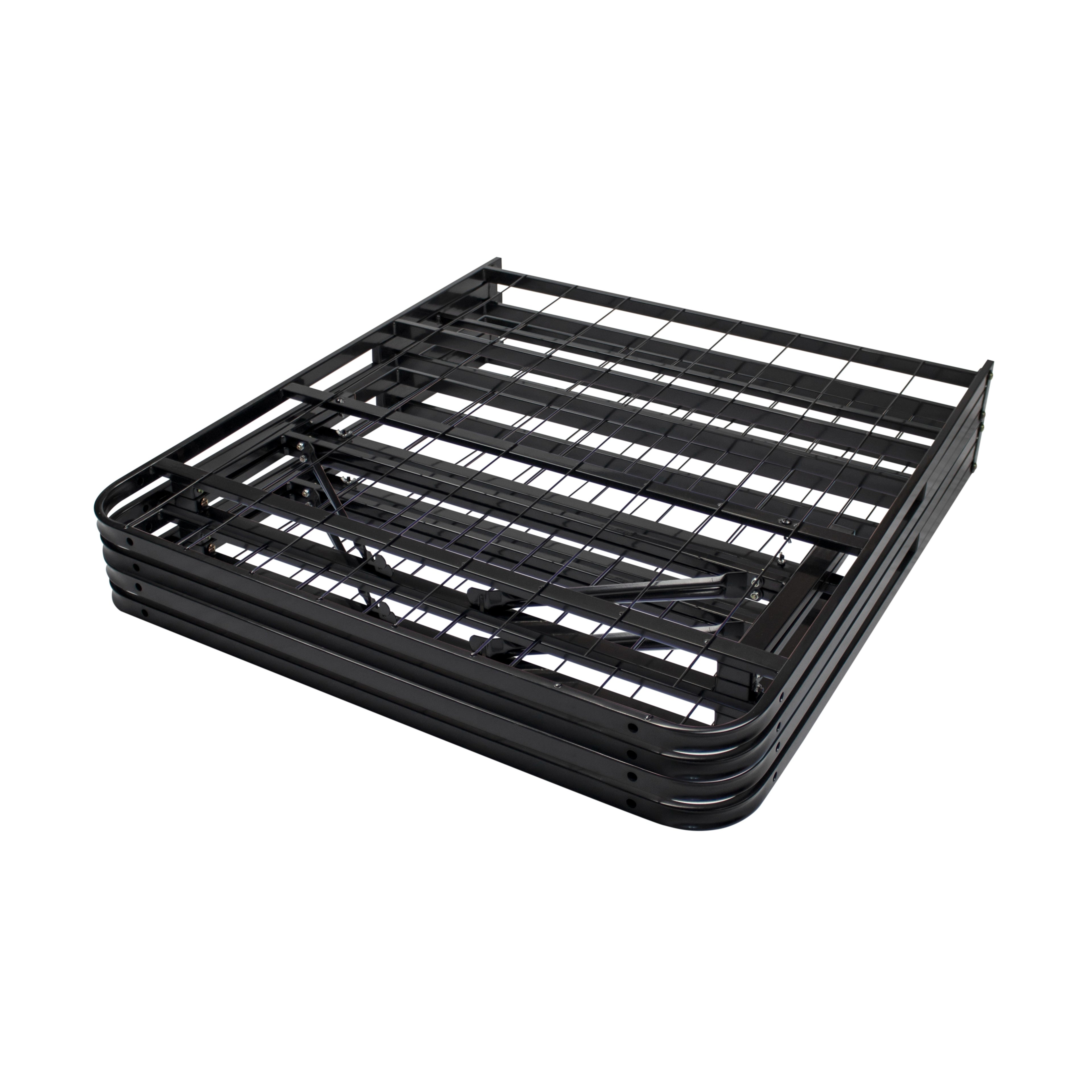 LETTO – Cama dobrável com estrutura metálica, compacta, fácil de montar