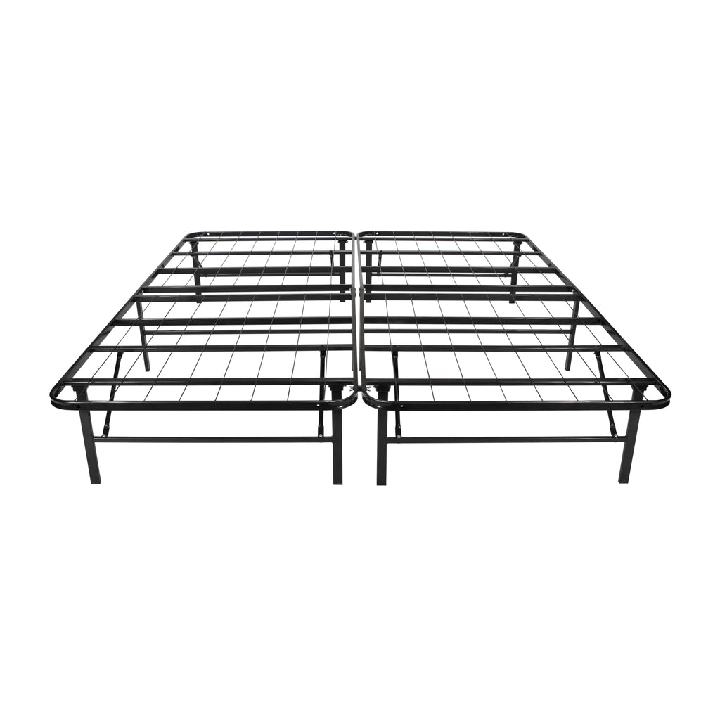 LETTO – Cama dobrável com estrutura metálica, compacta, fácil de montar