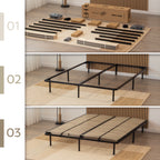 IF02 – Estrado ortopédico multilâminas com estrutura metálica reforçada – com ou sem pés