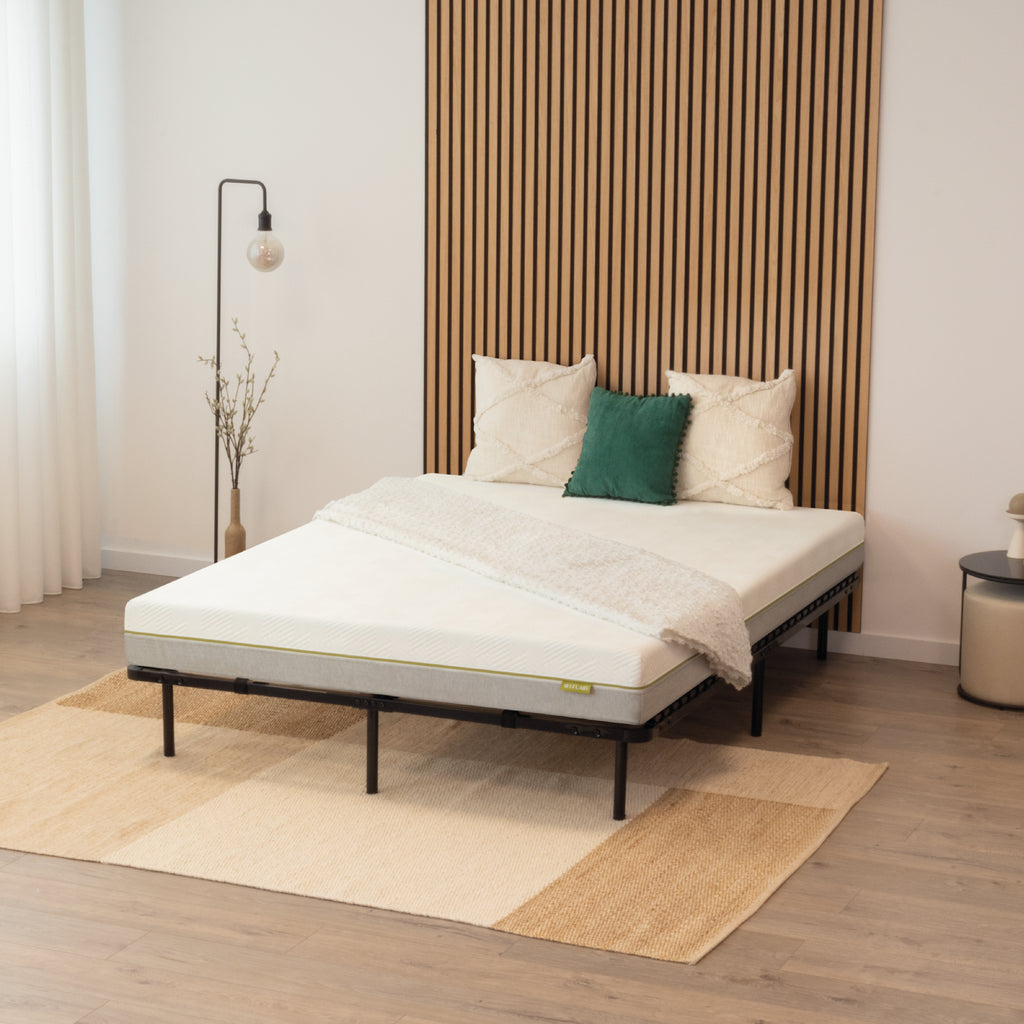 IF02 – Estrado ortopédico multilâminas com estrutura metálica reforçada – com ou sem pés