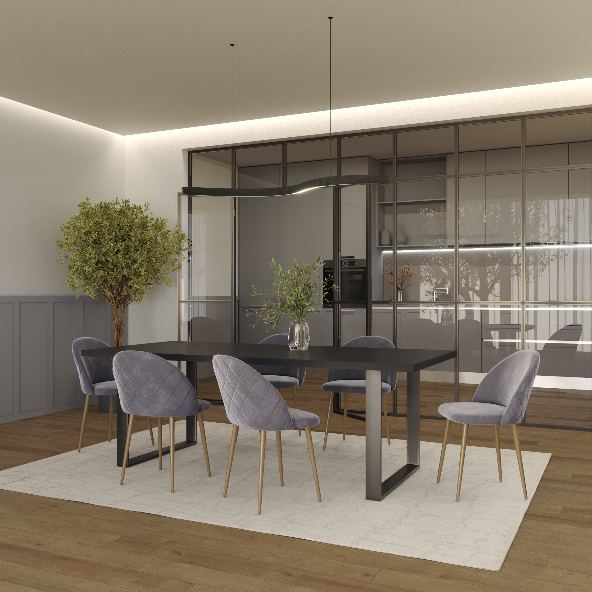 MACON - Mesa de jantar