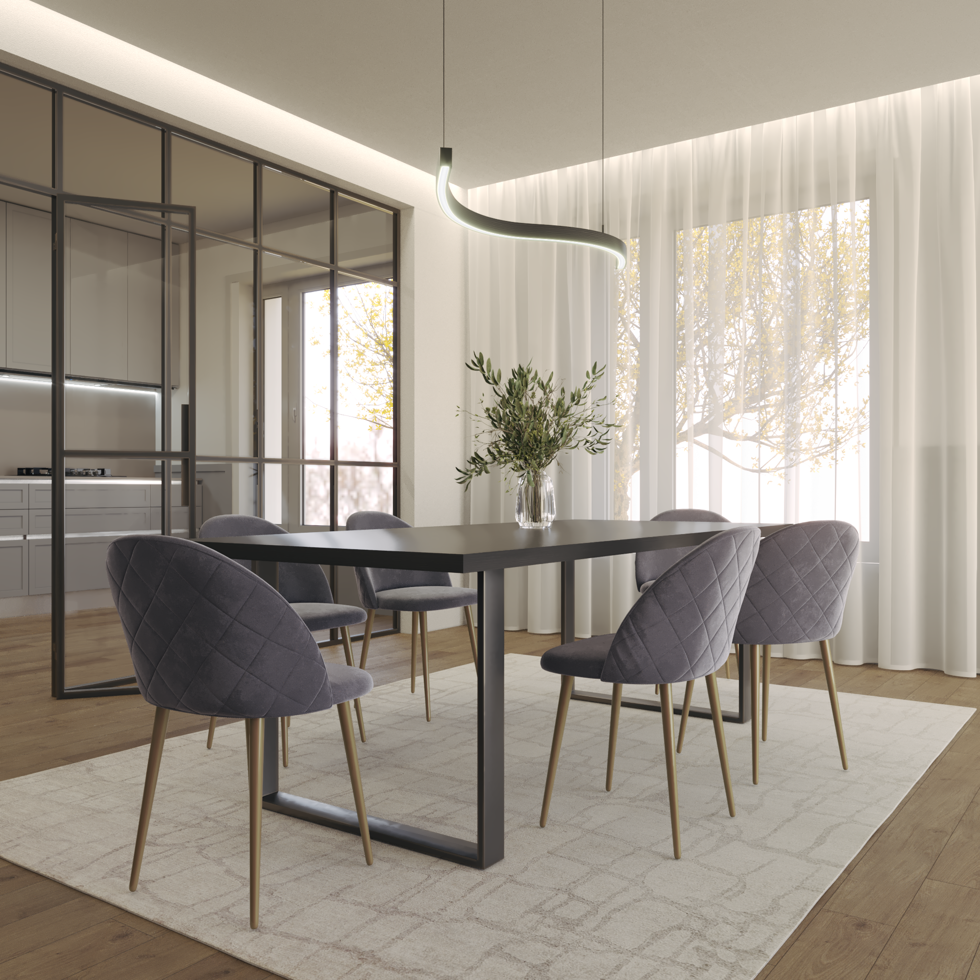 MACON - Mesa de jantar