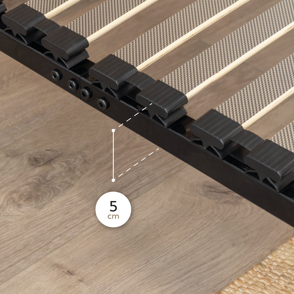 IF02 – Estrado ortopédico multilâminas com estrutura metálica reforçada – com ou sem pés