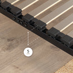 IF02 – Estrado ortopédico multilâminas com estrutura metálica reforçada – com ou sem pés