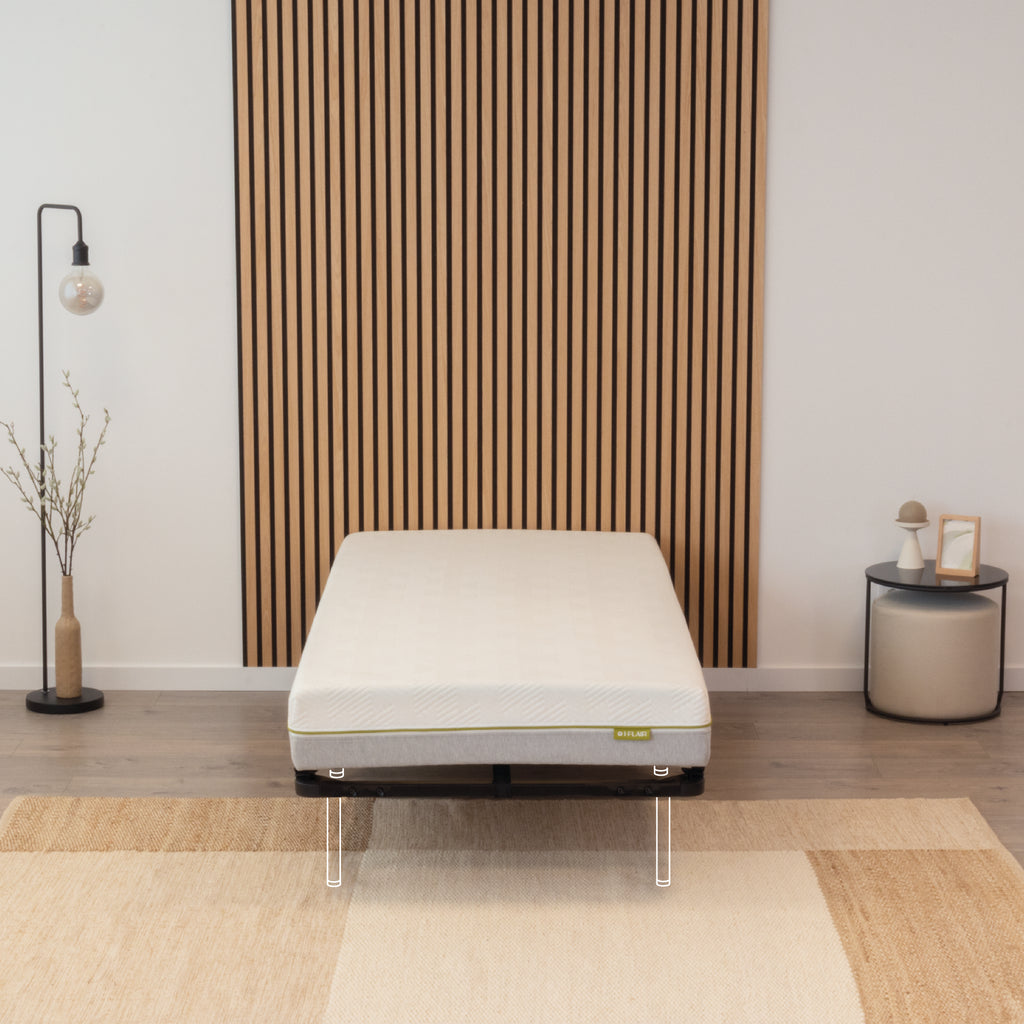 IF02 – Estrado ortopédico multilâminas com estrutura metálica reforçada – com ou sem pés