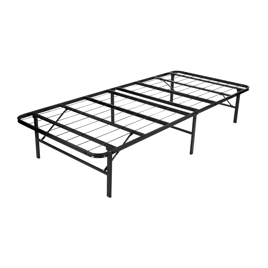 LETTO – Cama dobrável com estrutura metálica, compacta, fácil de montar