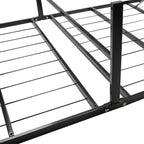 LETTO – Cama dobrável com estrutura metálica, compacta, fácil de montar