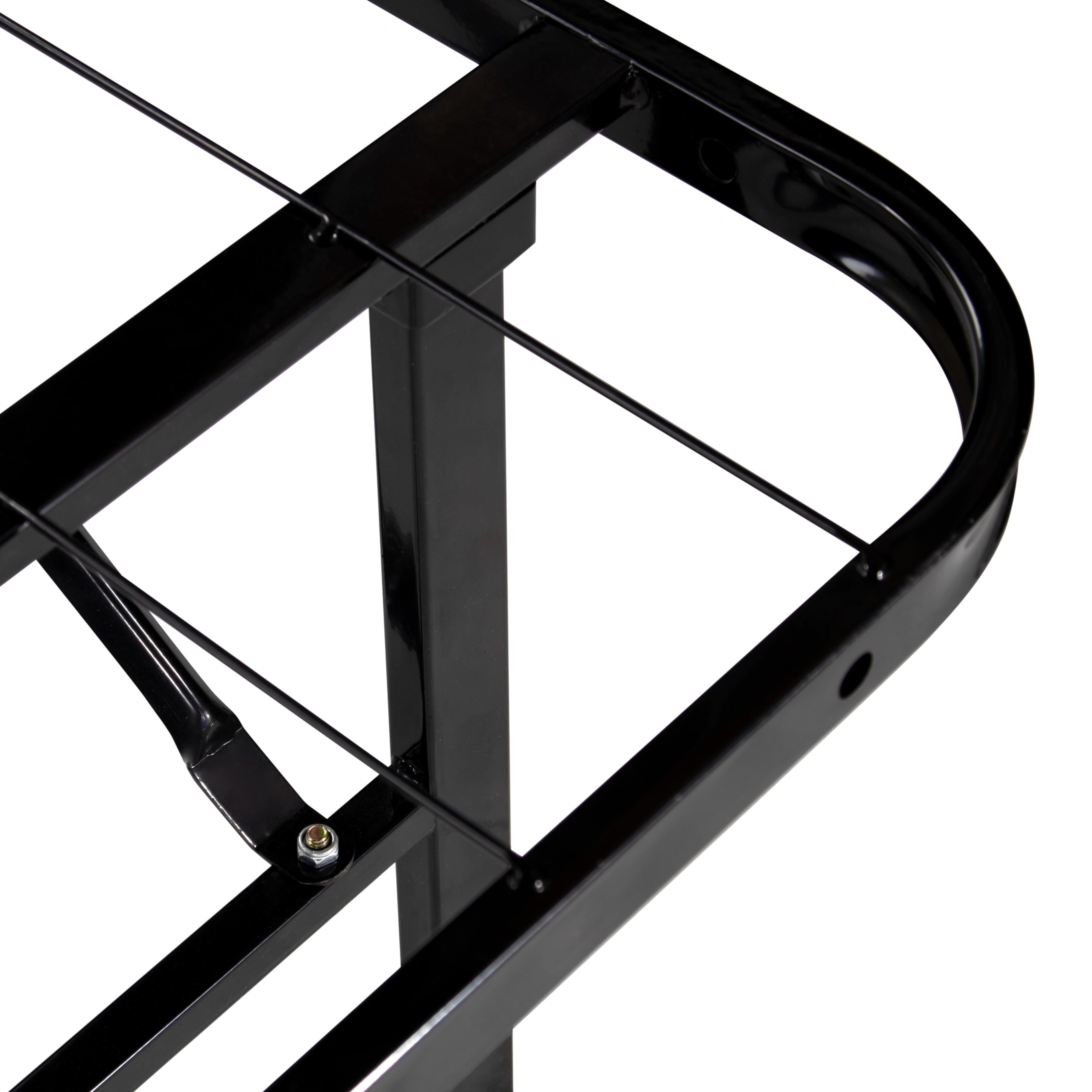 LETTO – Cama dobrável com estrutura metálica, compacta, fácil de montar