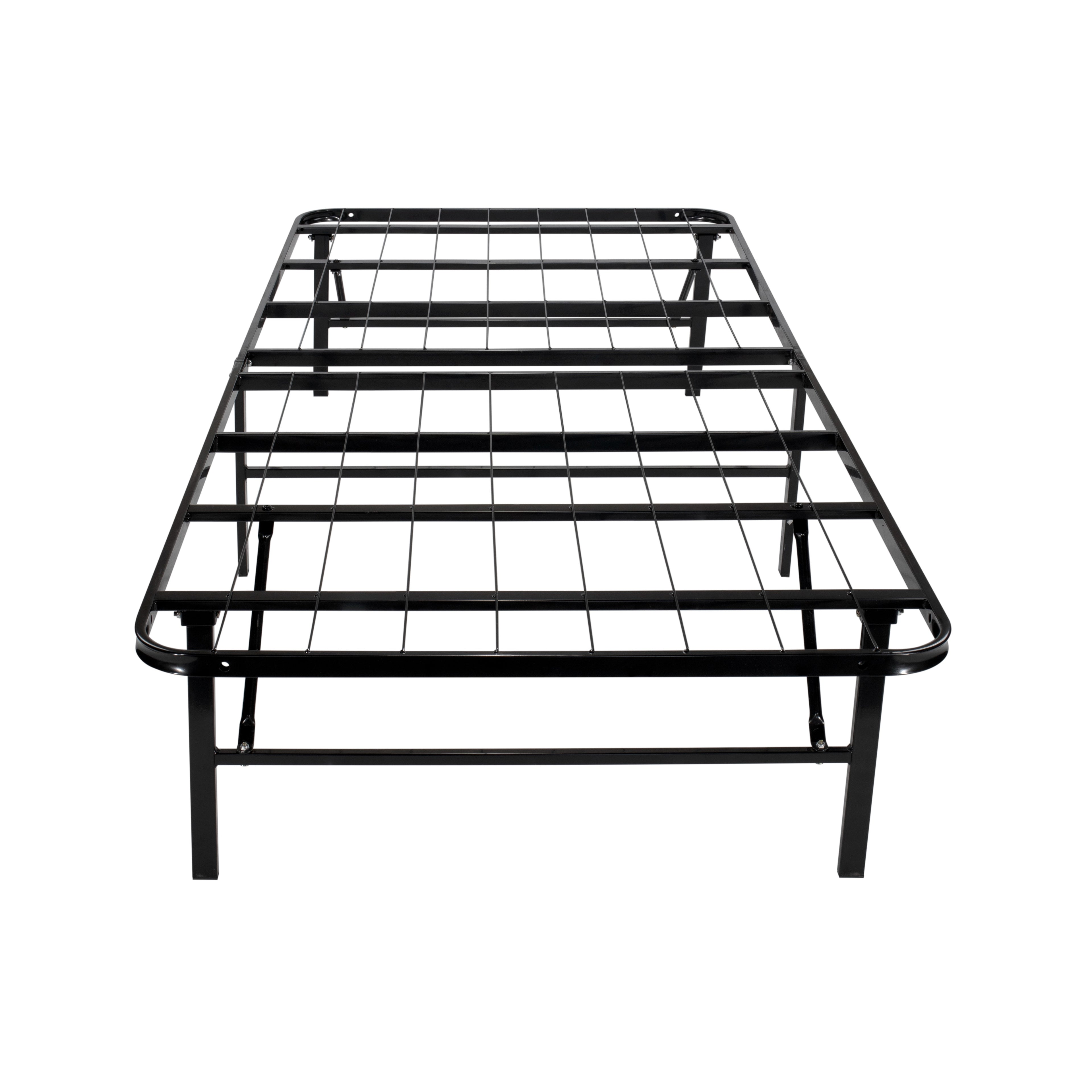 LETTO – Cama dobrável com estrutura metálica, compacta, fácil de montar