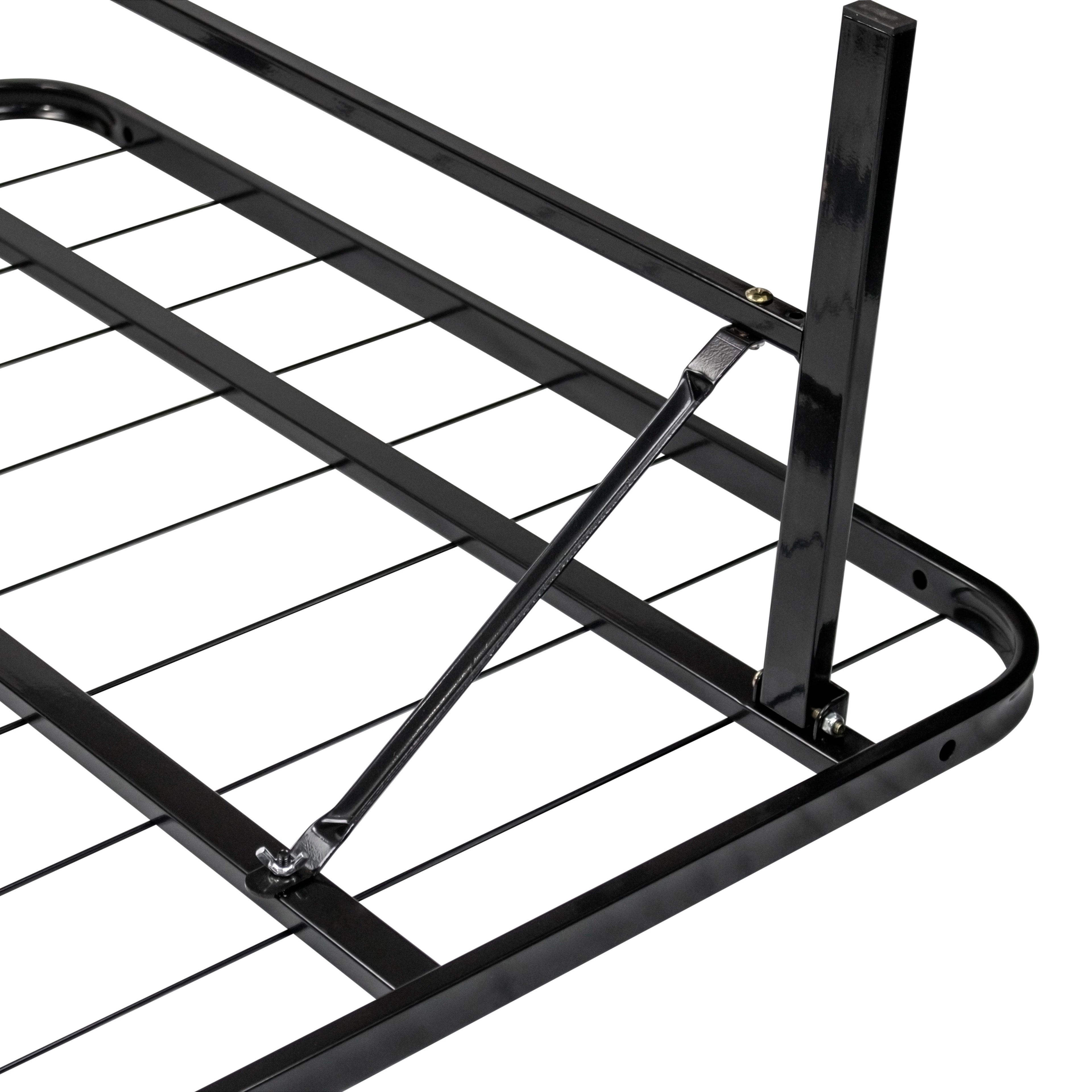 LETTO – Cama dobrável com estrutura metálica, compacta, fácil de montar