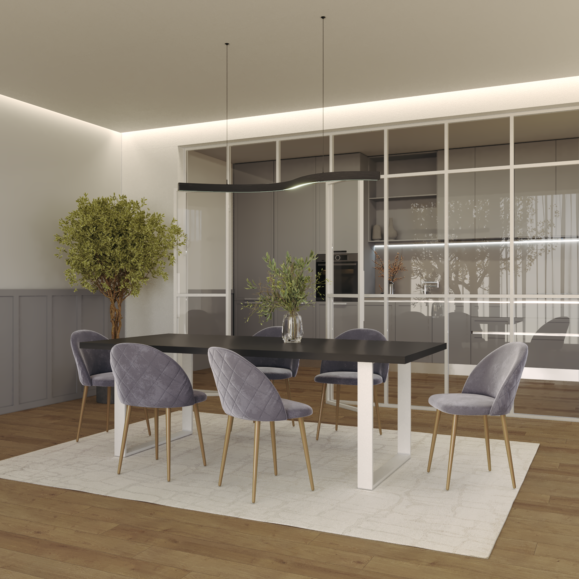 MACON - Mesa de jantar