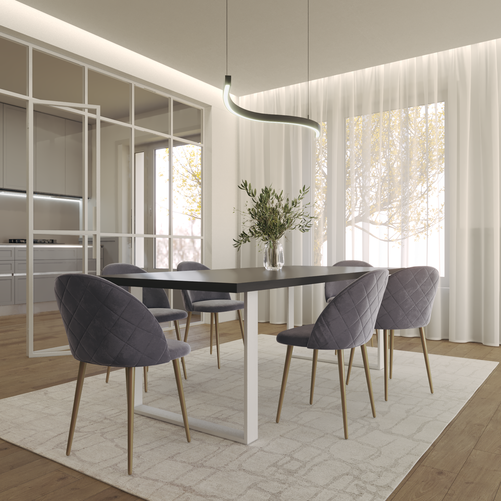 MACON - Mesa de jantar