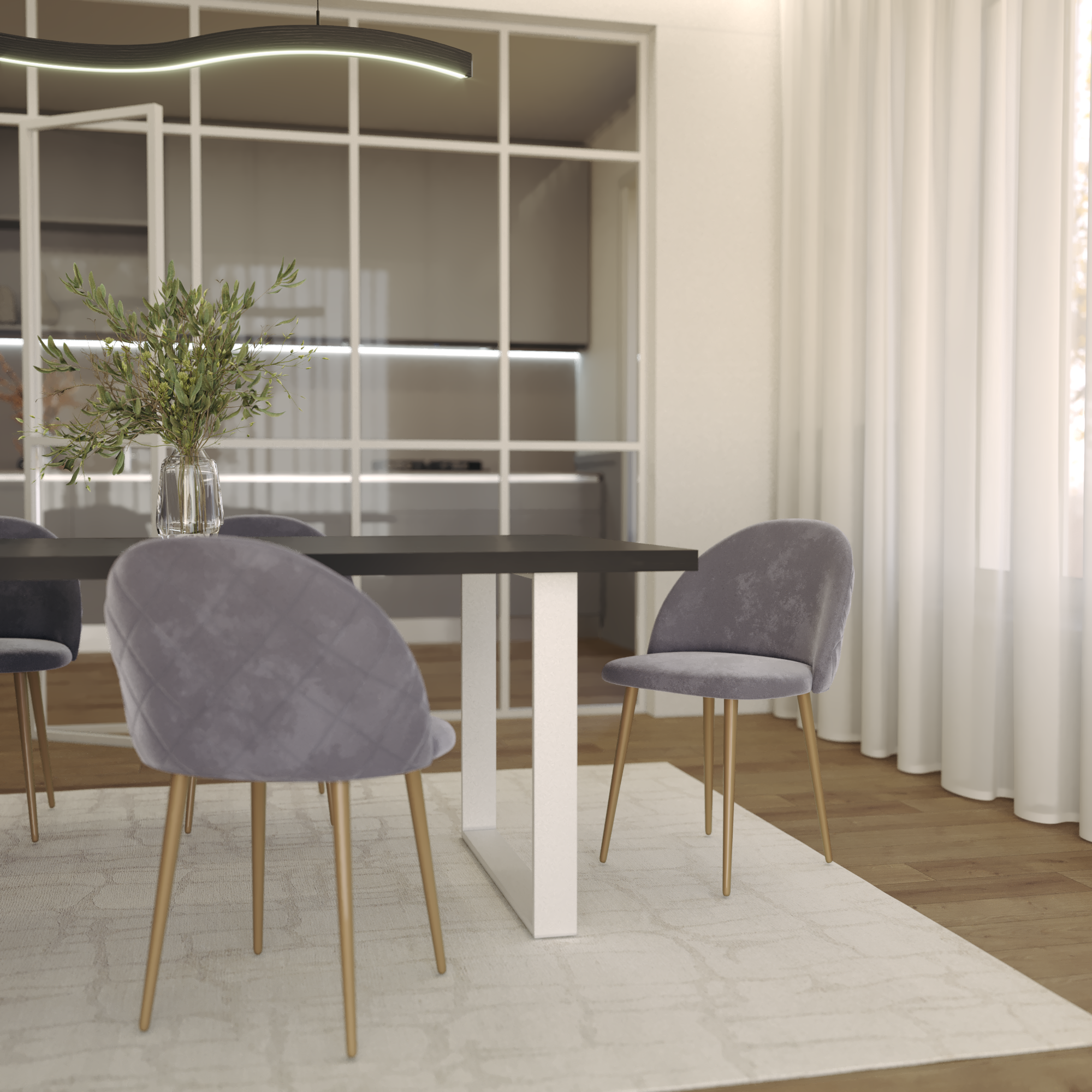 MACON - Mesa de jantar