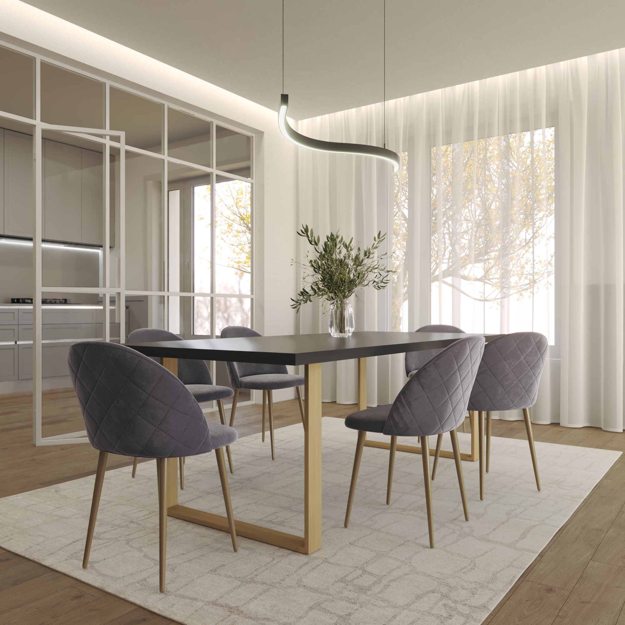 MACON - Mesa de jantar