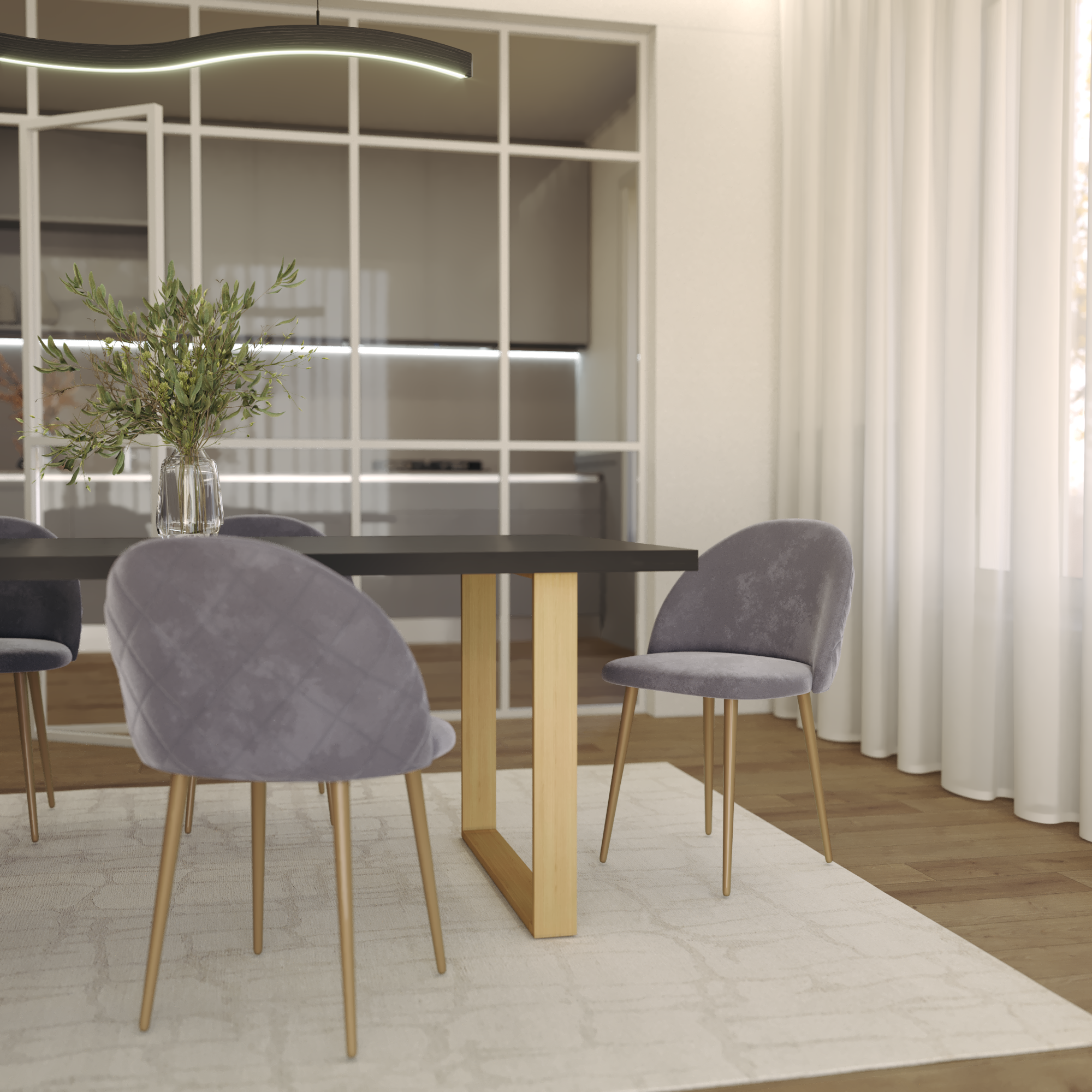 MACON - Mesa de jantar