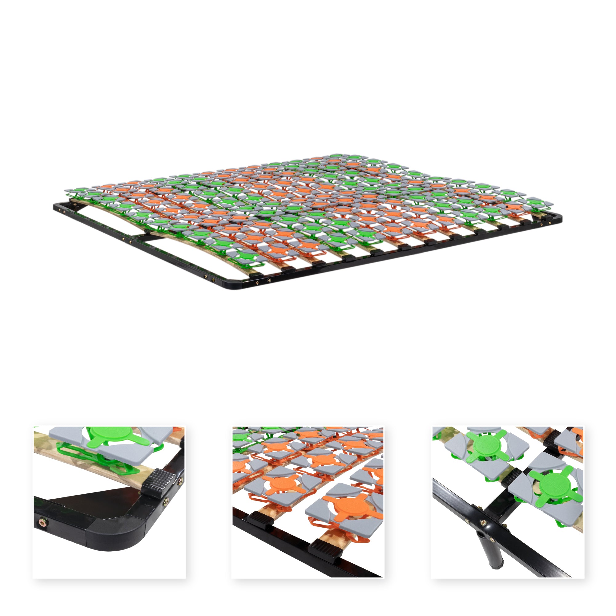 IF57 - Estrado ergo com lâminas e discos de mola, single e duplo – com ou sem pés