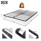 IF35 – Estrado de cama multilâminas com regulação lombar, estrutura metálica anticorrosão - com ou sem pés