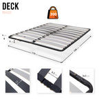 IF35 – Estrado de cama multilâminas com regulação lombar, estrutura metálica anticorrosão - com ou sem pés