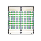 IF56 – Estrado ergo com molas prato e lâminas amortecidas, estrutura metálica reforçada - com ou sem pés