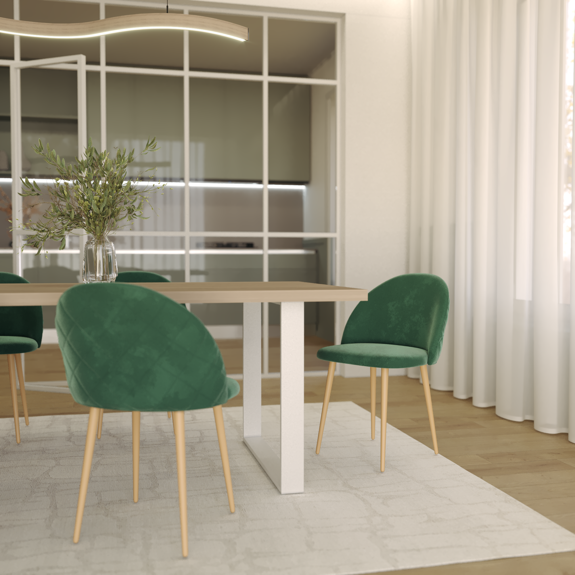 MACON - Mesa de jantar