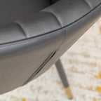 DAHLIA - Conjunto de cadeiras de Refeição em tecido PU ou Veludo