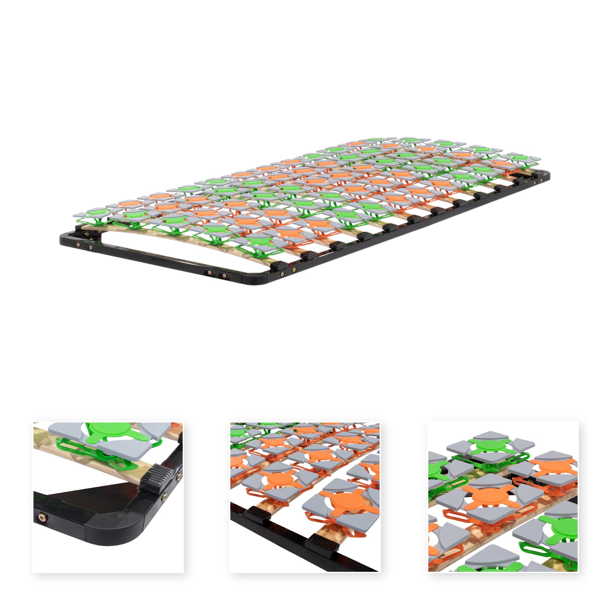 IF57 - Estrado ergo com lâminas e discos de mola, single e duplo – com ou sem pés