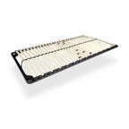 NEEU IF32 – Estrado de cama com ripas amortecidas em madeira, estrutura metálica -  com ou sem pés e espaço inferior de arrumação