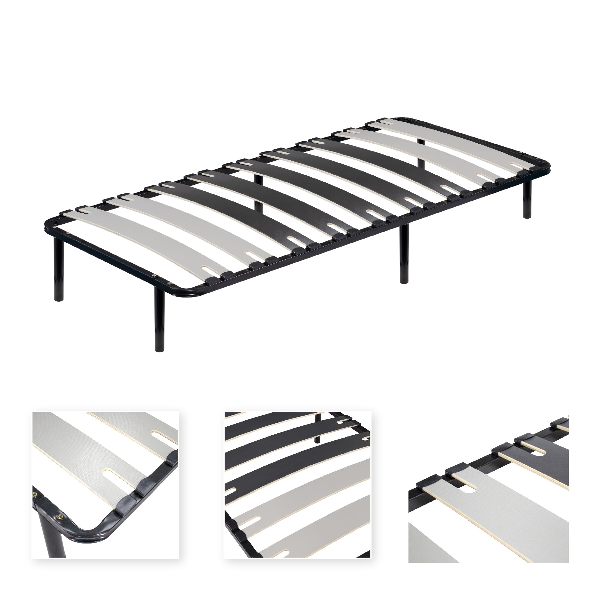 IF51 – Estrado ergo multilâminas, estrutura metálica reforçada, single e duplo - com ou sem pés