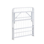 LETTO – Cama dobrável com estrutura metálica, compacta, fácil de montar