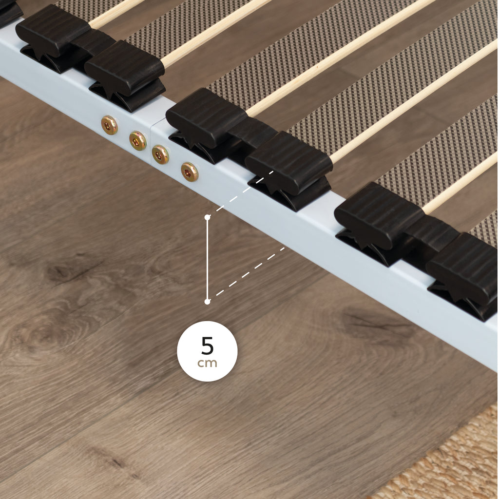 IF02 – Estrado ortopédico multilâminas com estrutura metálica reforçada – com ou sem pés