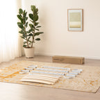 NAMARA – Cama com estrutura metálica e ripas amortecidas, arrumação 25 cm - Preto ou Branco