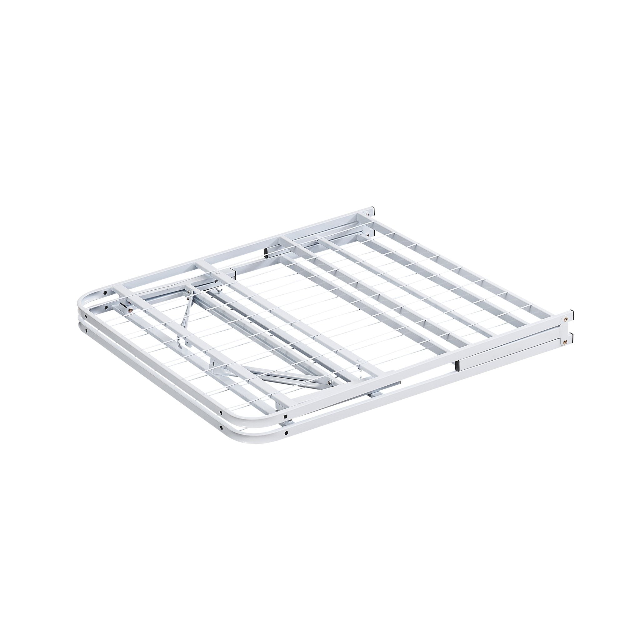 LETTO – Cama dobrável com estrutura metálica, compacta, fácil de montar