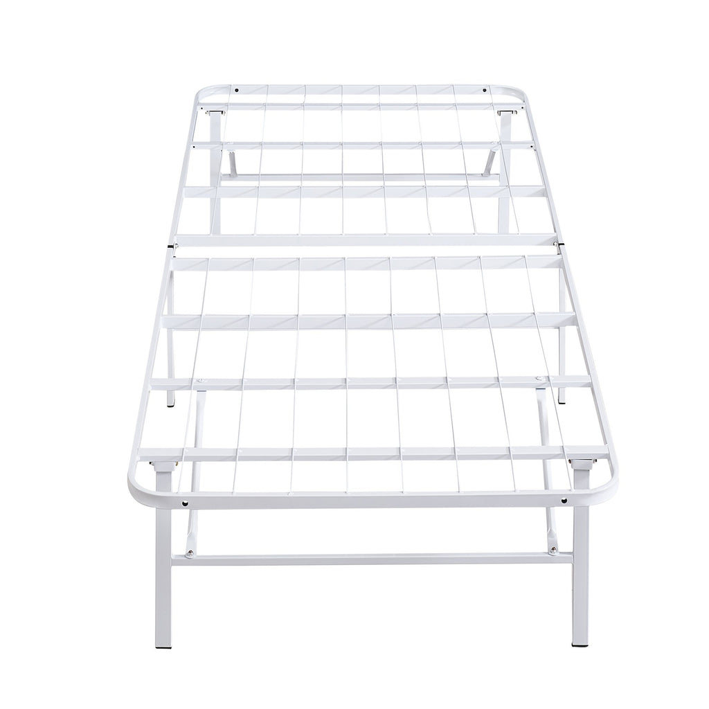 LETTO – Cama dobrável com estrutura metálica, compacta, fácil de montar