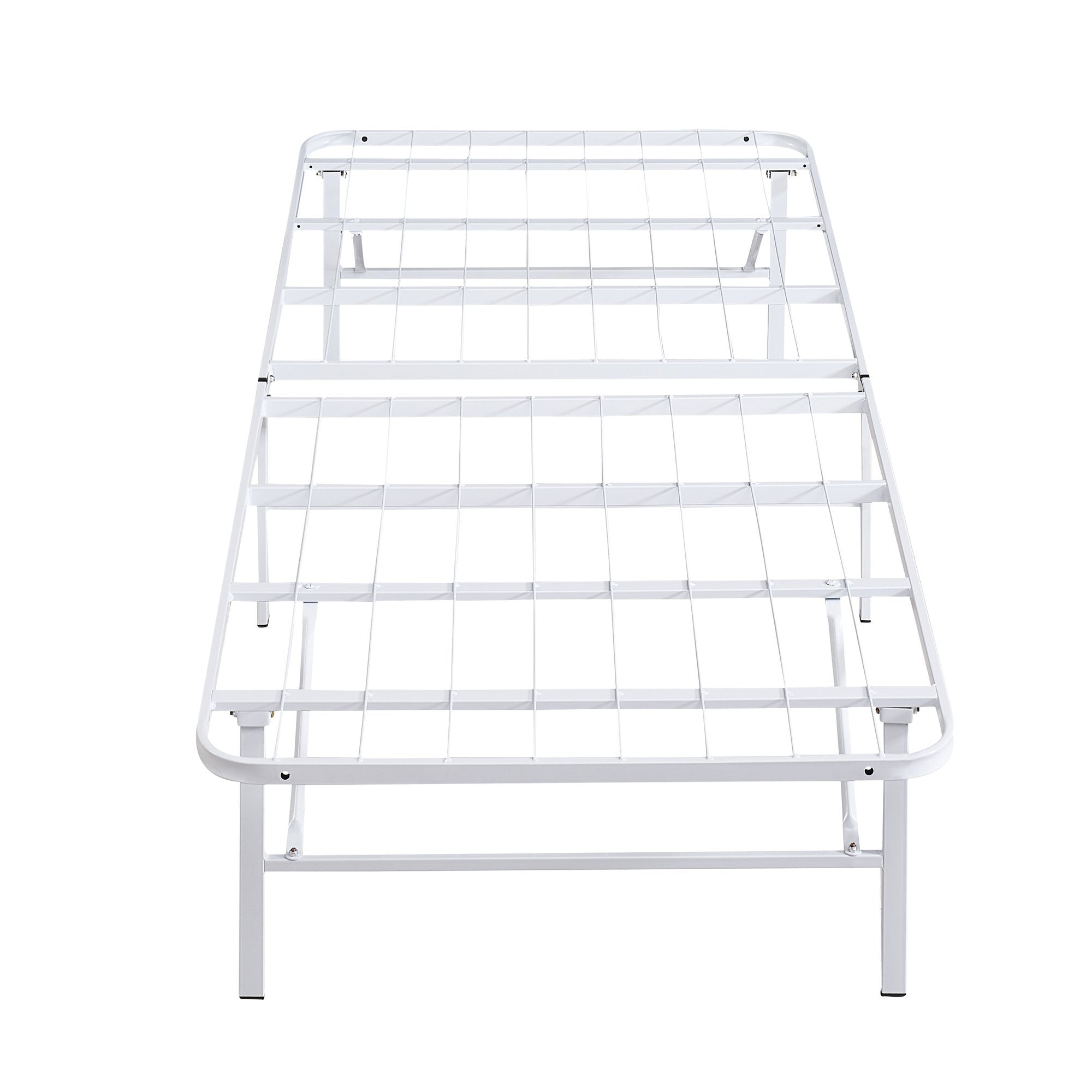 LETTO – Cama dobrável com estrutura metálica, compacta, fácil de montar