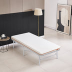 LETTO – Cama dobrável com estrutura metálica, compacta, fácil de montar