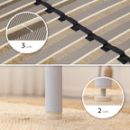 IF02 – Estrado ortopédico multilâminas com estrutura metálica reforçada – com ou sem pés